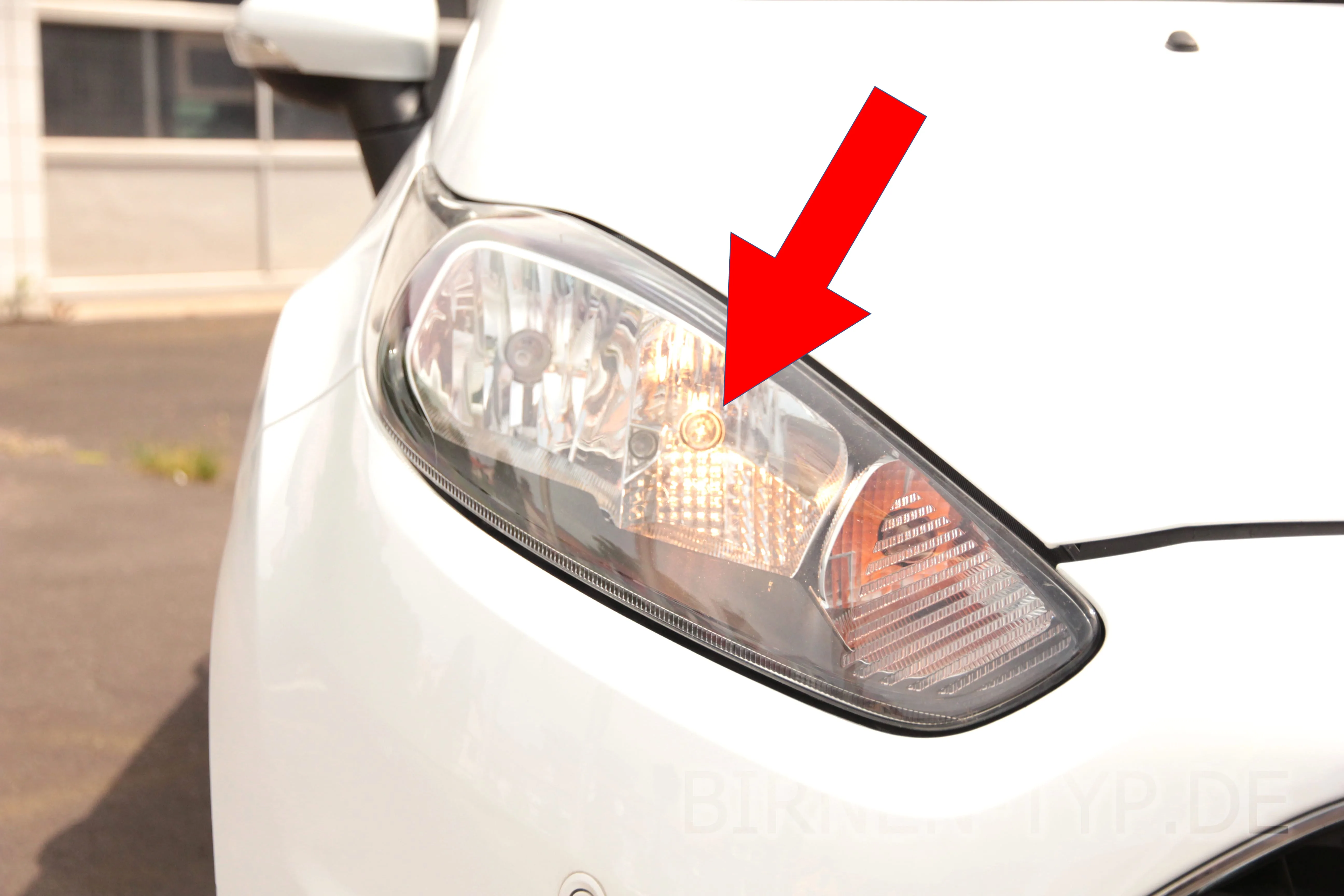 Tagfahrlicht des Ford Fiesta 7. Gen