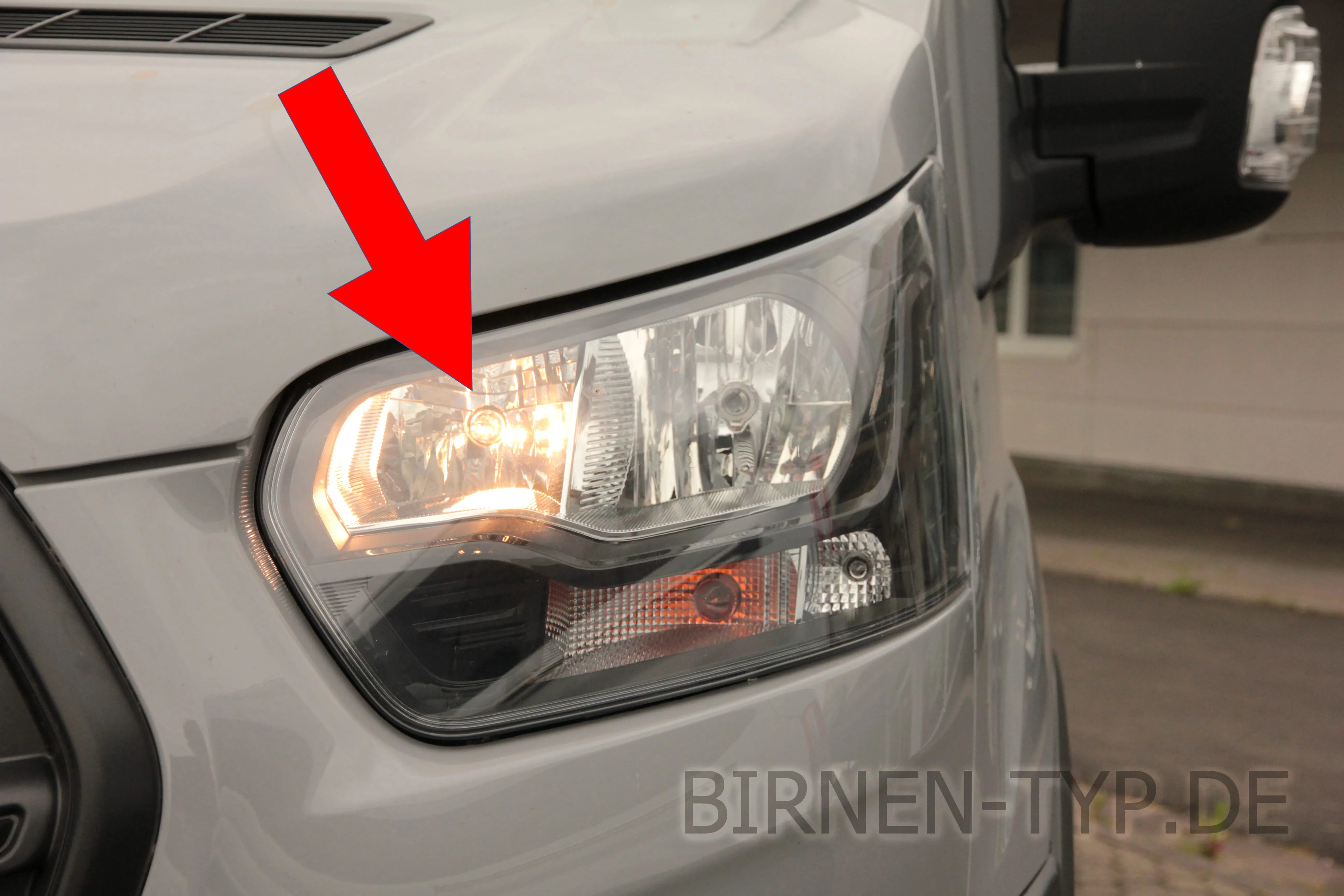Tagfahrlicht des Ford Transit 7