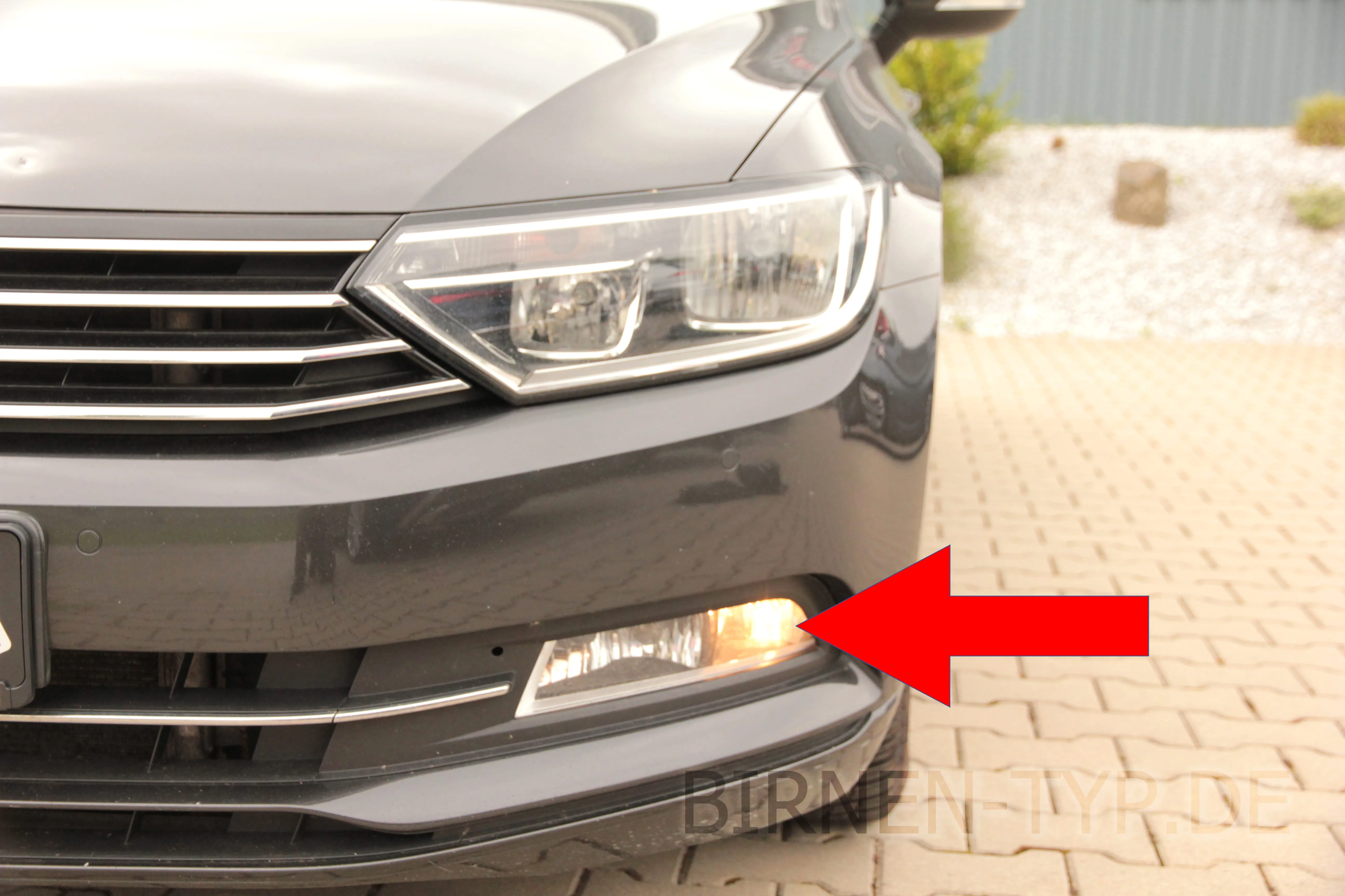 Tagfahrlicht am VW Passat 8. Gen