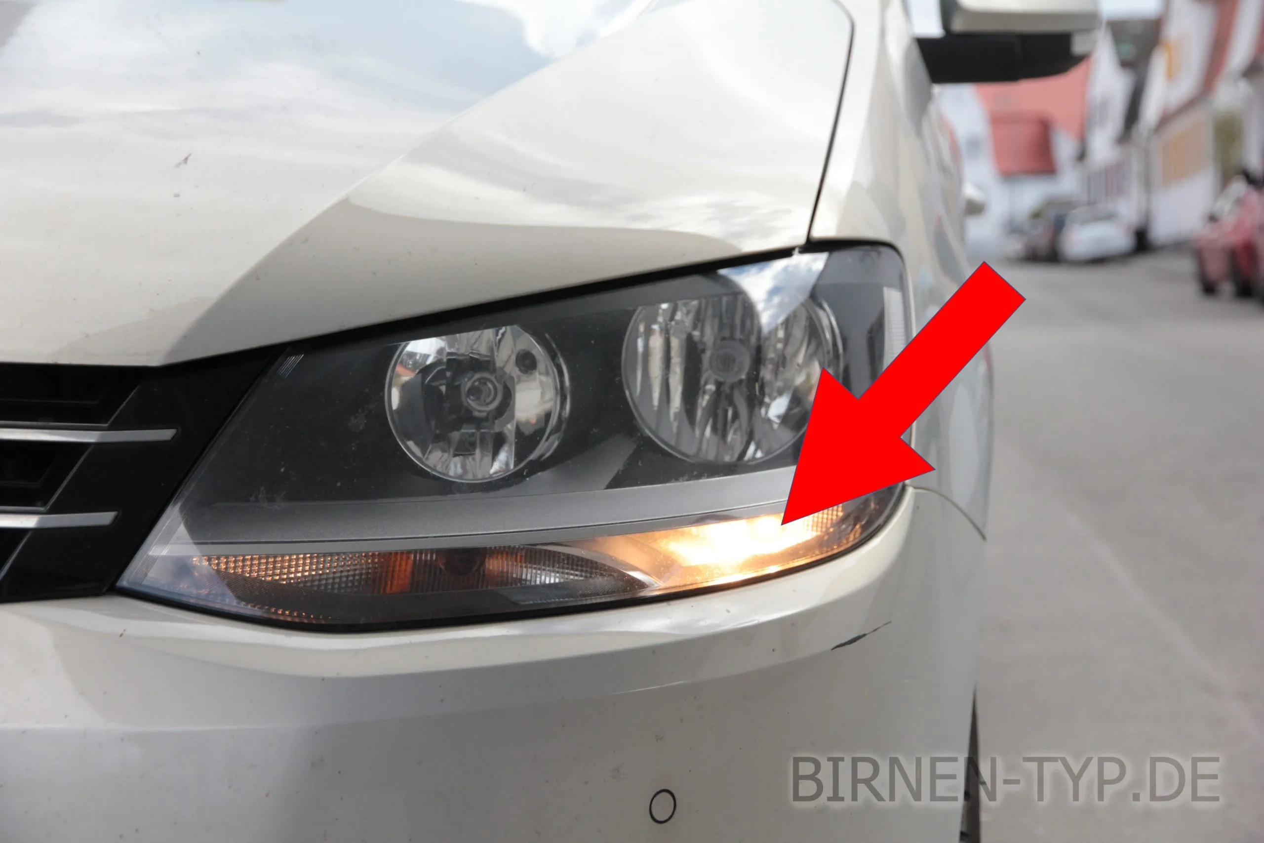 Tagfahrlicht des VW Sharan 2