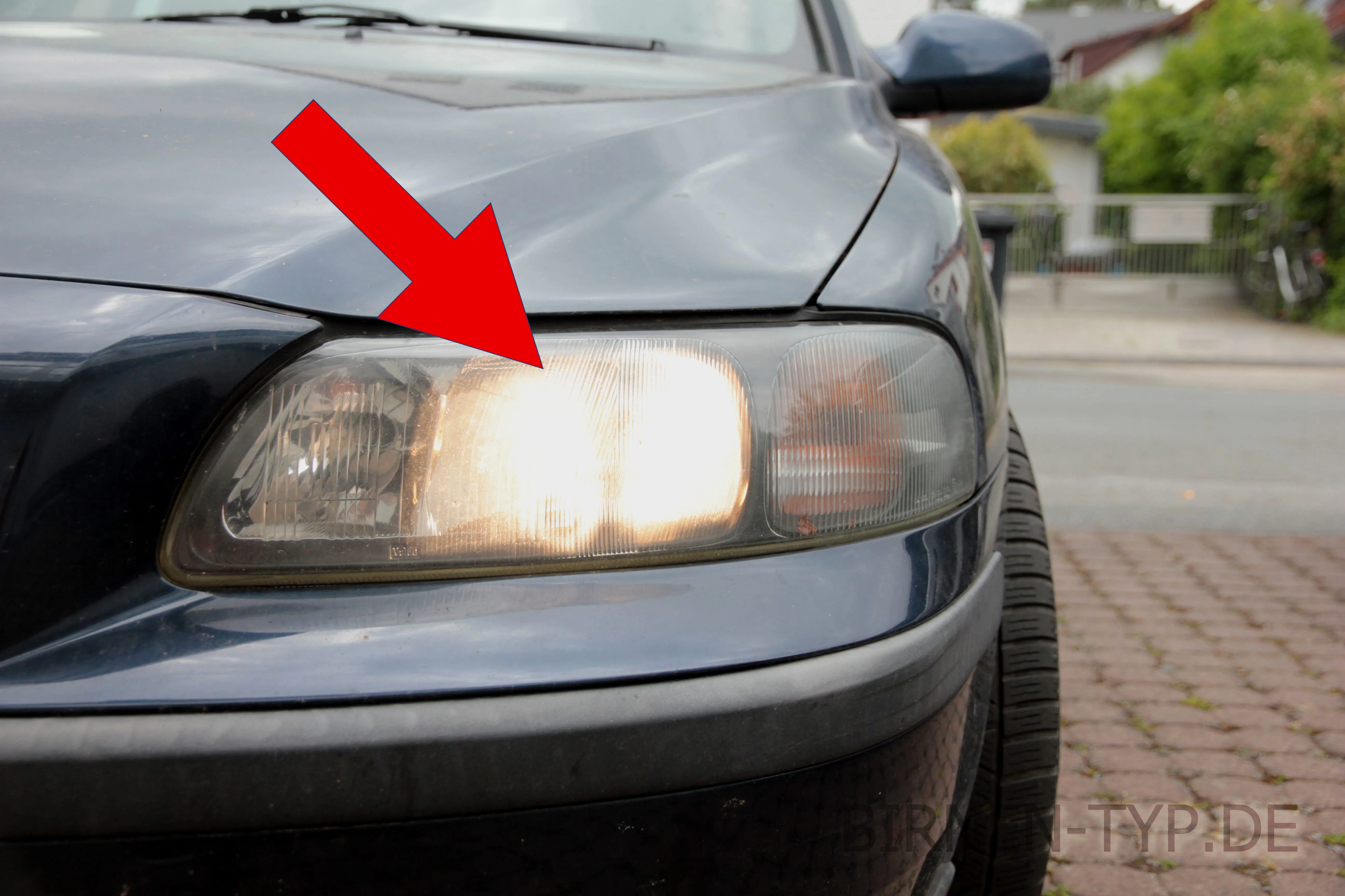 Tagfahrlicht am Volvo V70