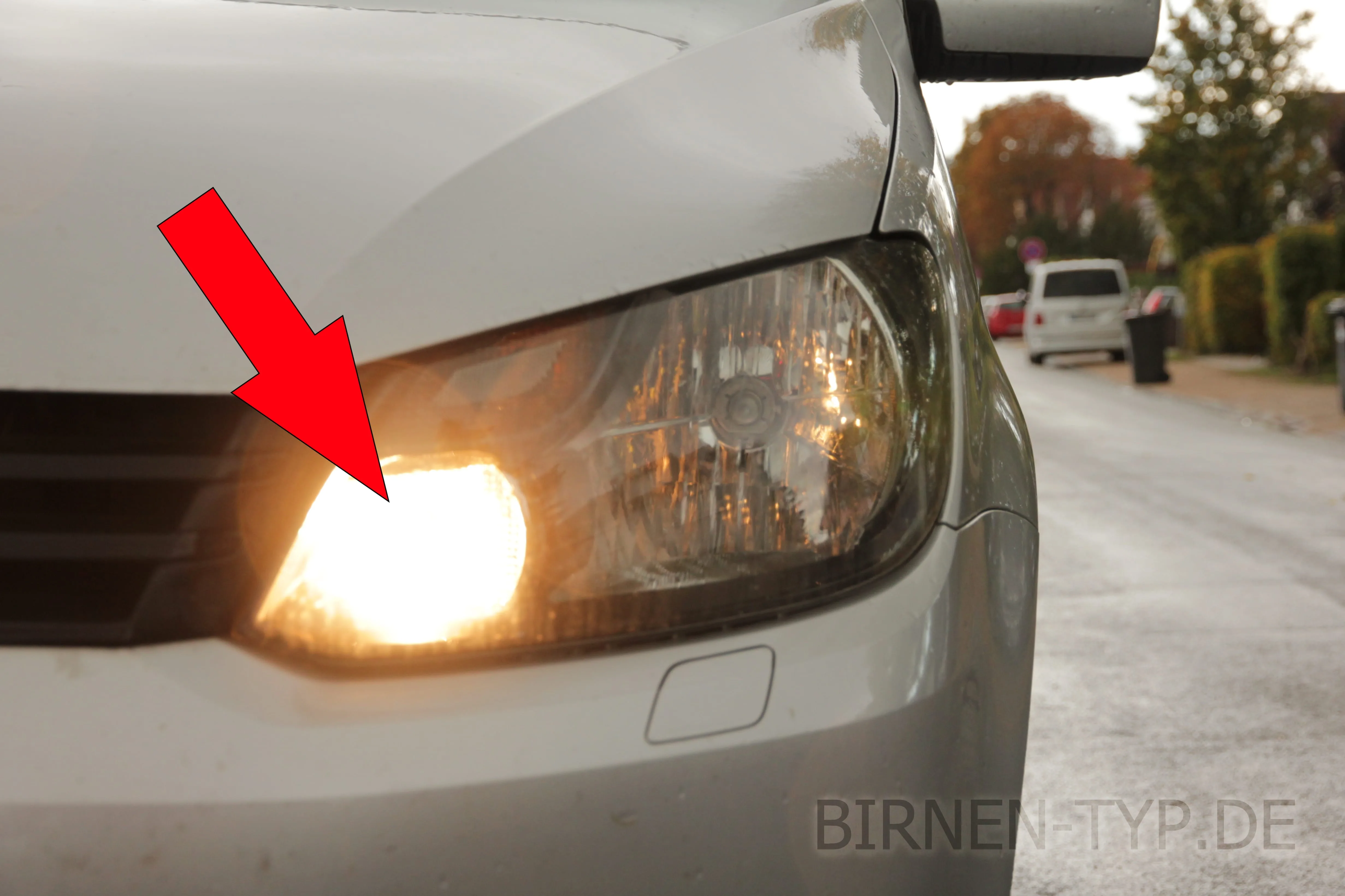 Tagfahrlicht am VW Caddy 3