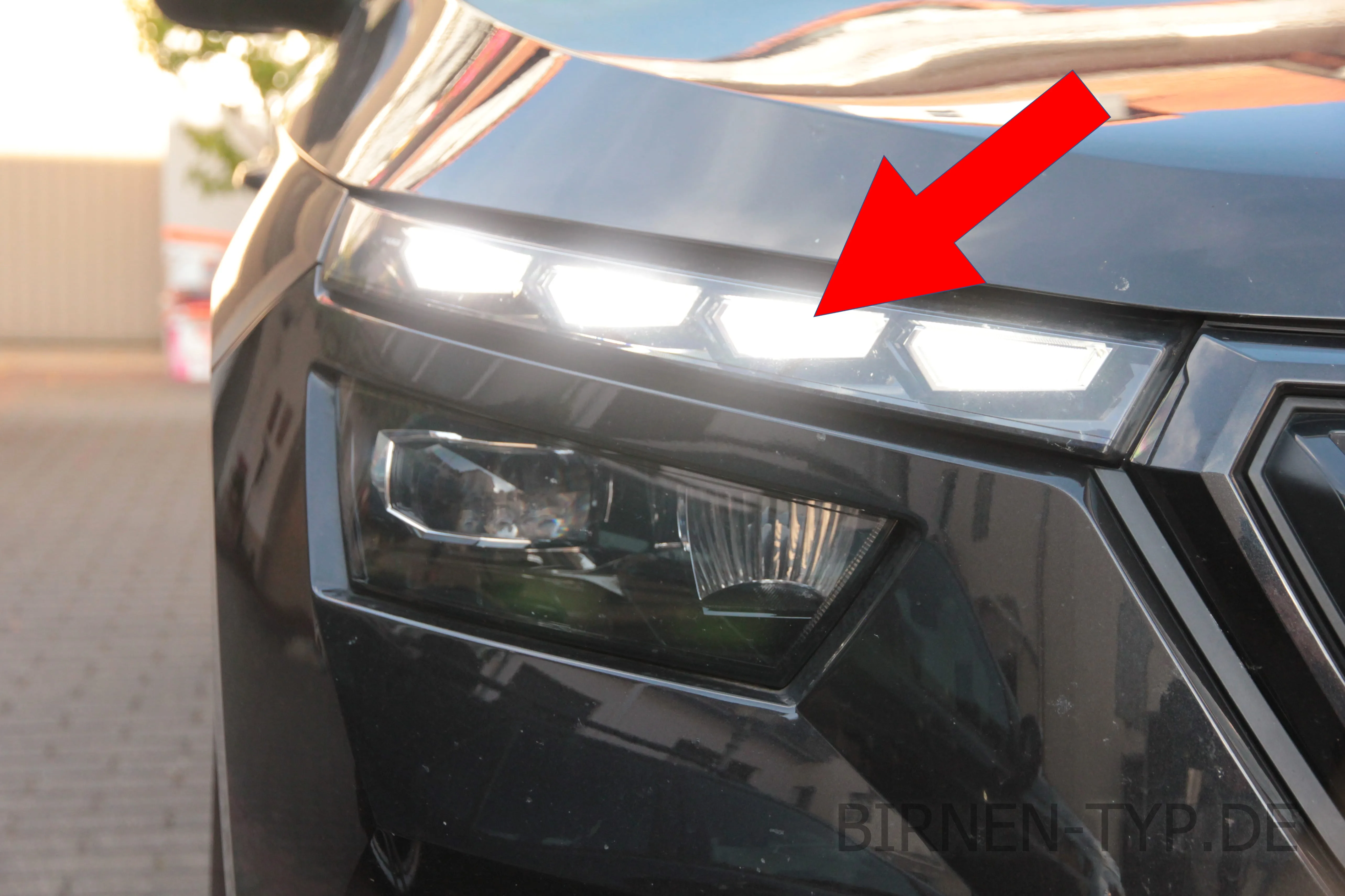 Tagfahrlicht des Škoda Kamiq