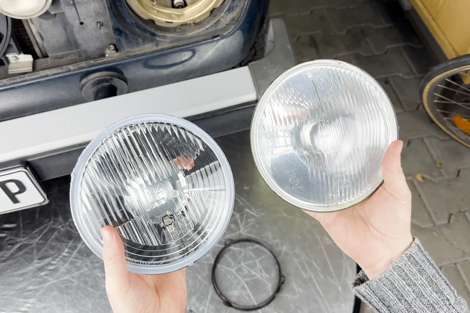 Umbauanleitung mit Video: H4-LED in 7 Zoll-Scheinwerfer für alle Youngtimer und Oldtimer Bildschirmfoto 2023-12-11 um 14.32.16