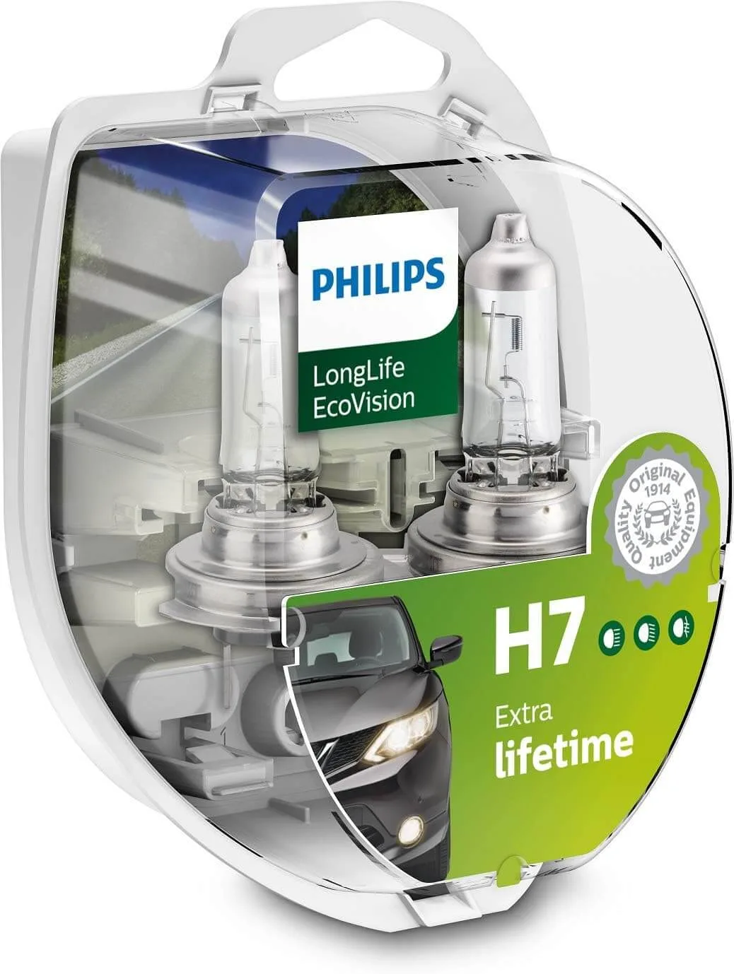 Unsere Birnen-Empfehlung Philips H7 LongLife EcoVision