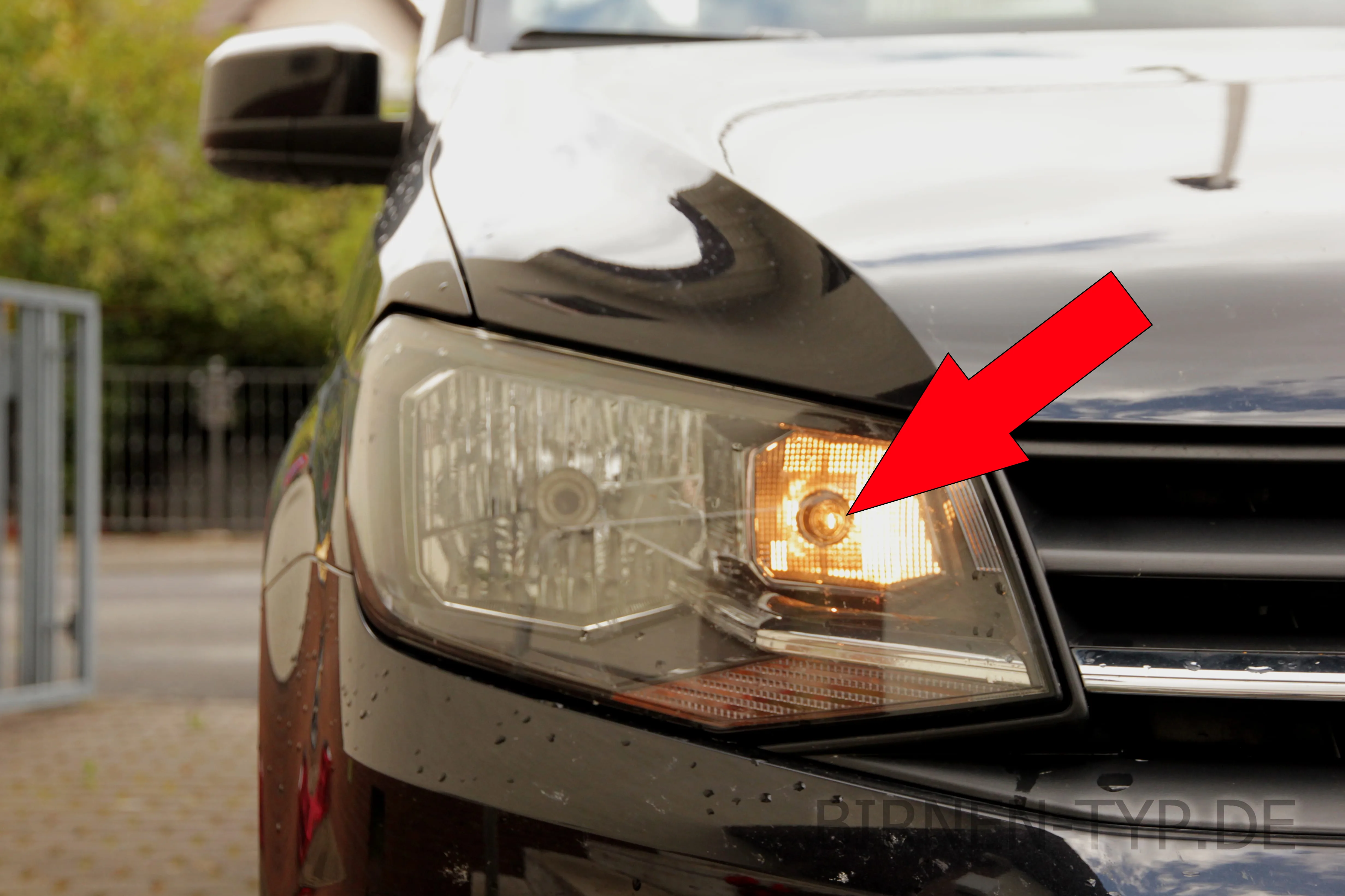 Standlicht des VW Caddy 4