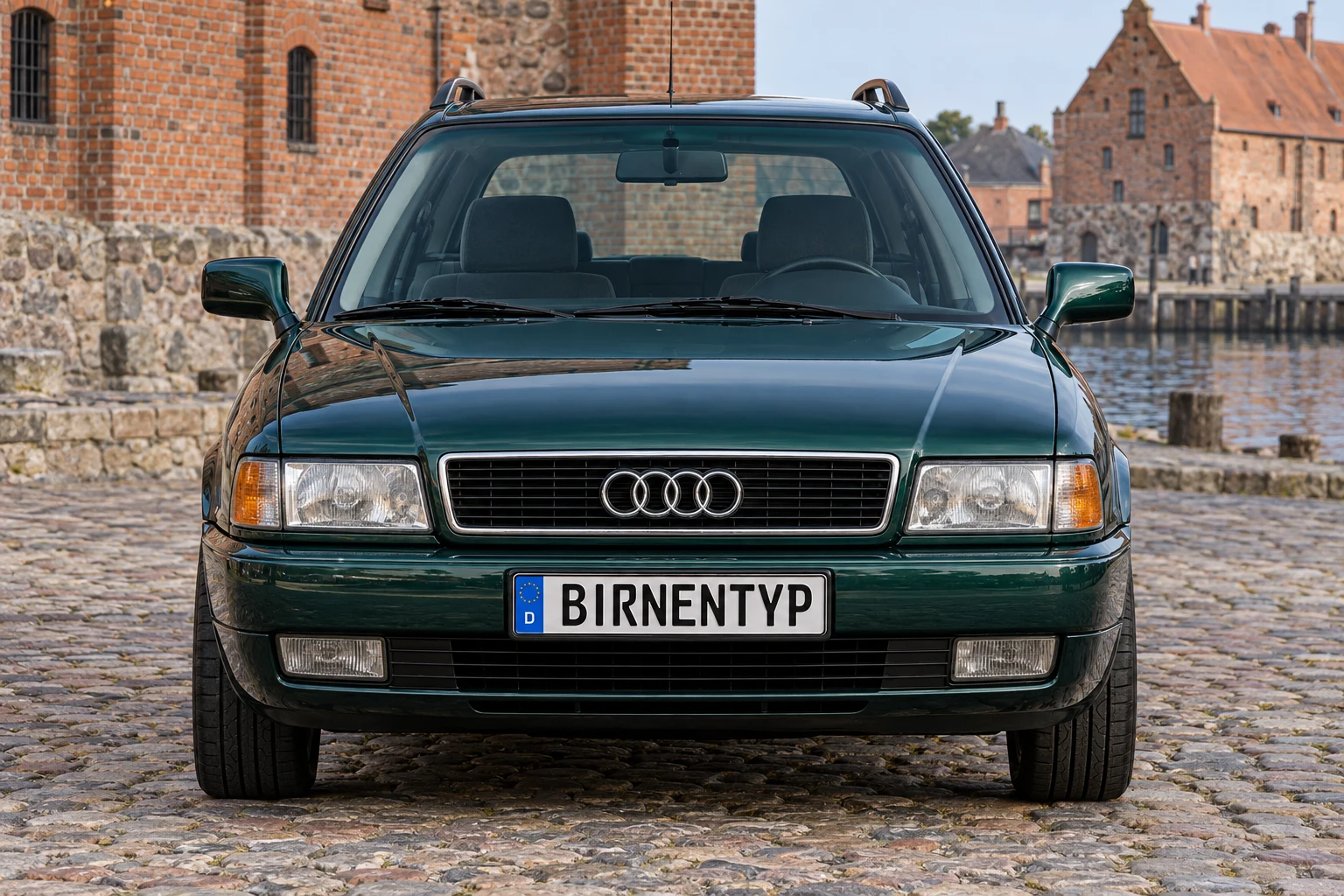 Frontansicht des Audi 80 3 & 4 (Avant / Kombi) (mit KI erzeugt)