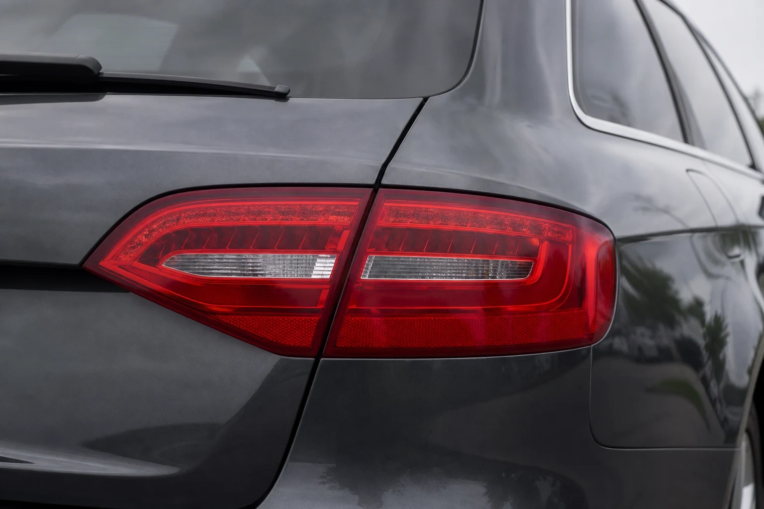Schlusslicht des Audi A4 4. Gen (mit KI erzeugt)