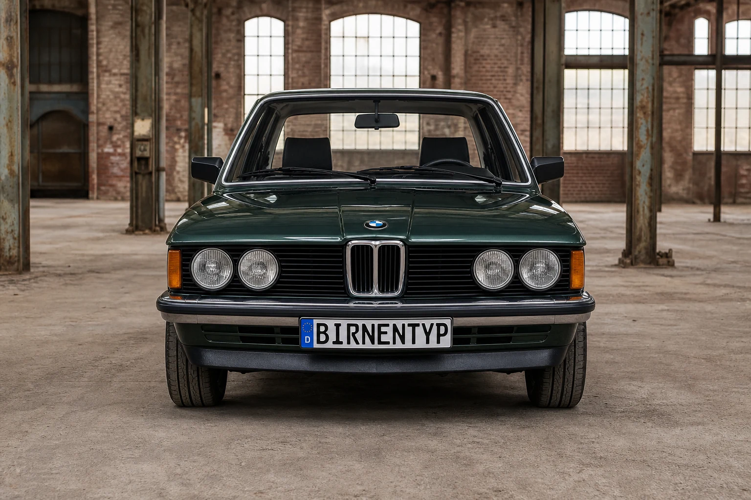 Frontansicht des BMW 3er 1