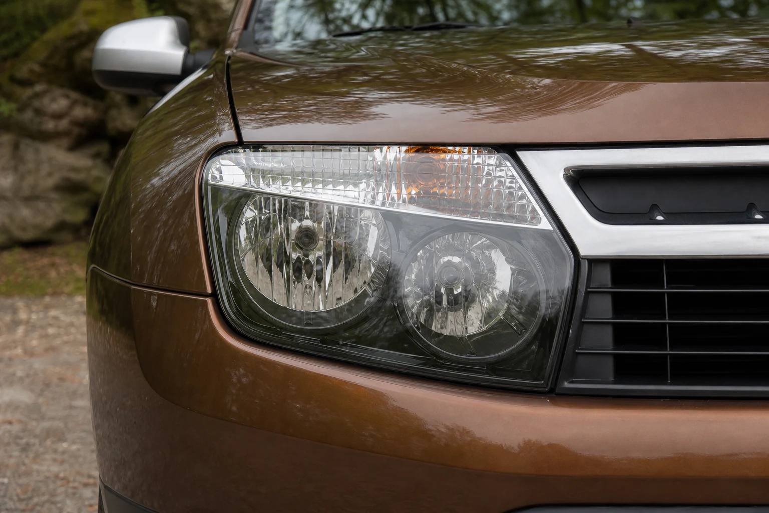 Fernlicht des Dacia Duster 1. Gen