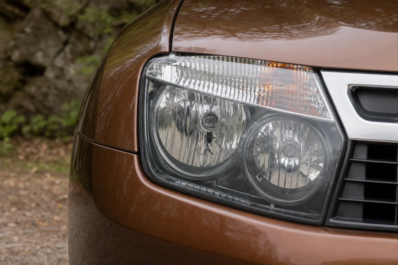 Abblendlicht des Dacia Duster 1. Gen