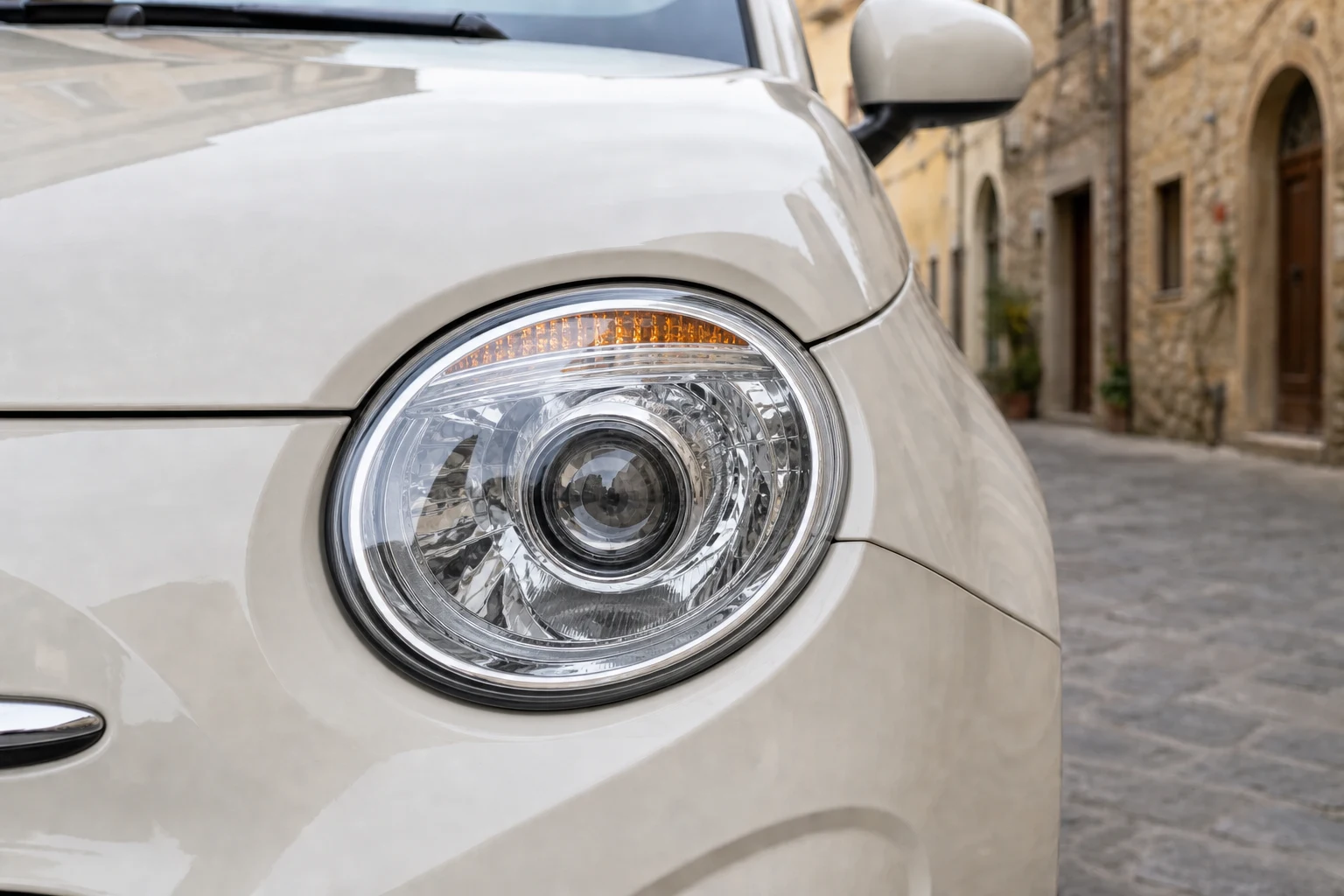 Abblendlicht des Abarth 500 / 595 / 695 1