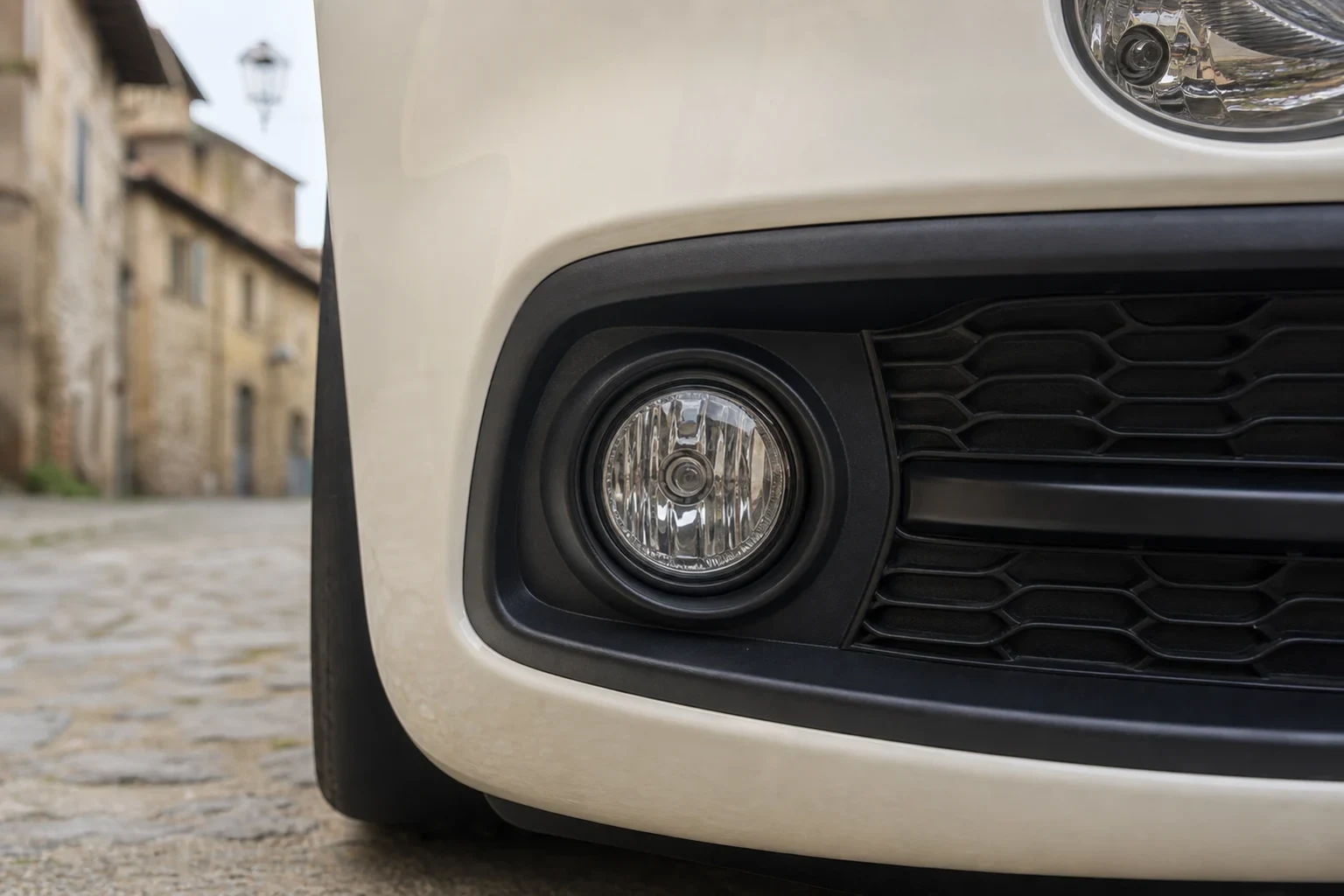 Nebelscheinwerfer des Fiat 500 1. Gen