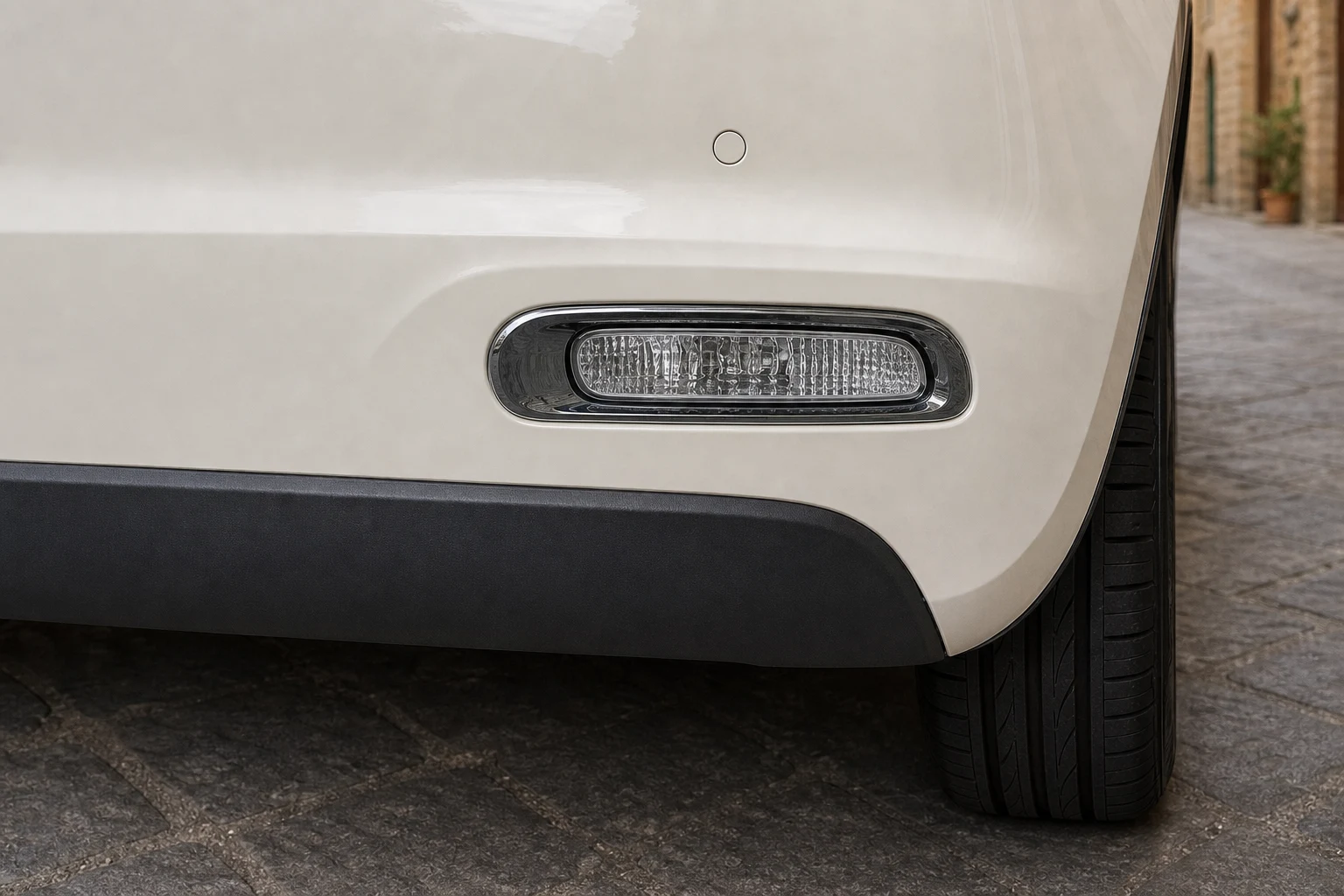 Rückfahrlicht des Fiat 500 1. Gen