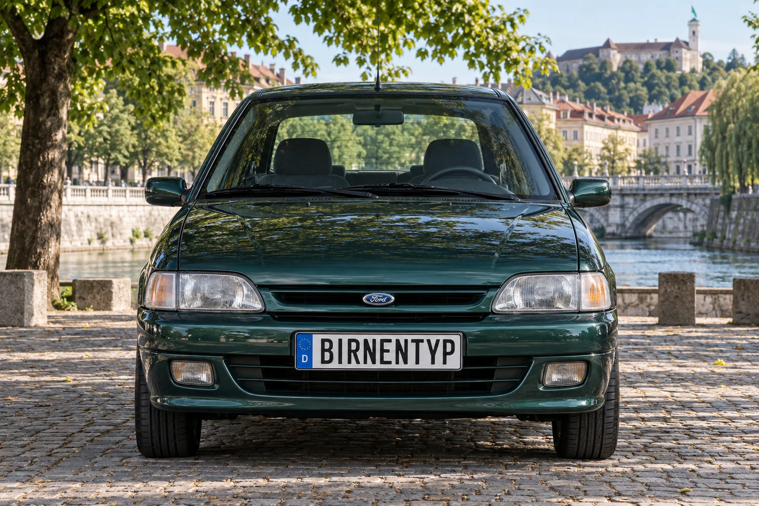 Ford Escort 5 (mit KI erzeugt)