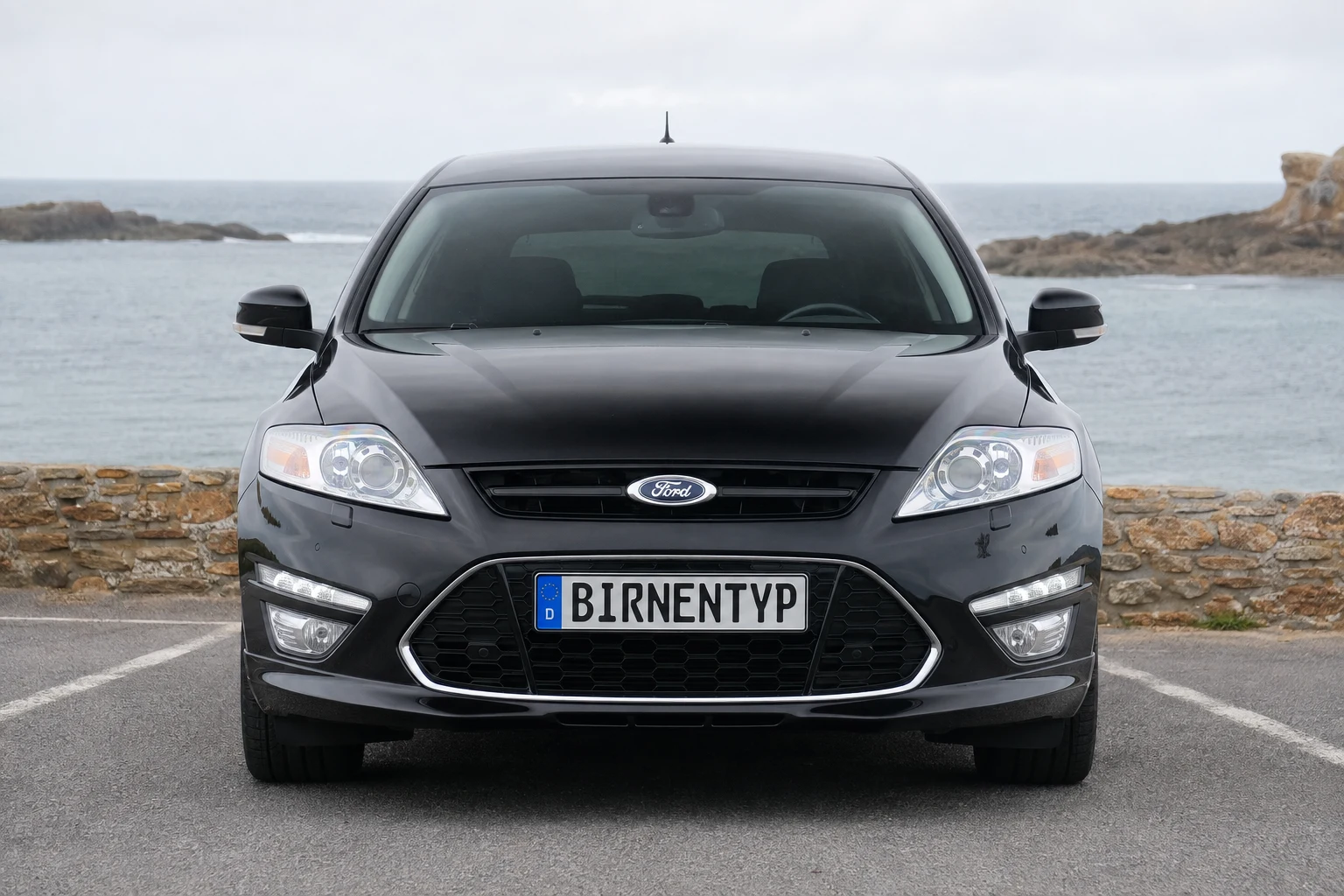 Frontansicht des Ford Mondeo (Titanium S / Individual) (mit KI erzeugt)