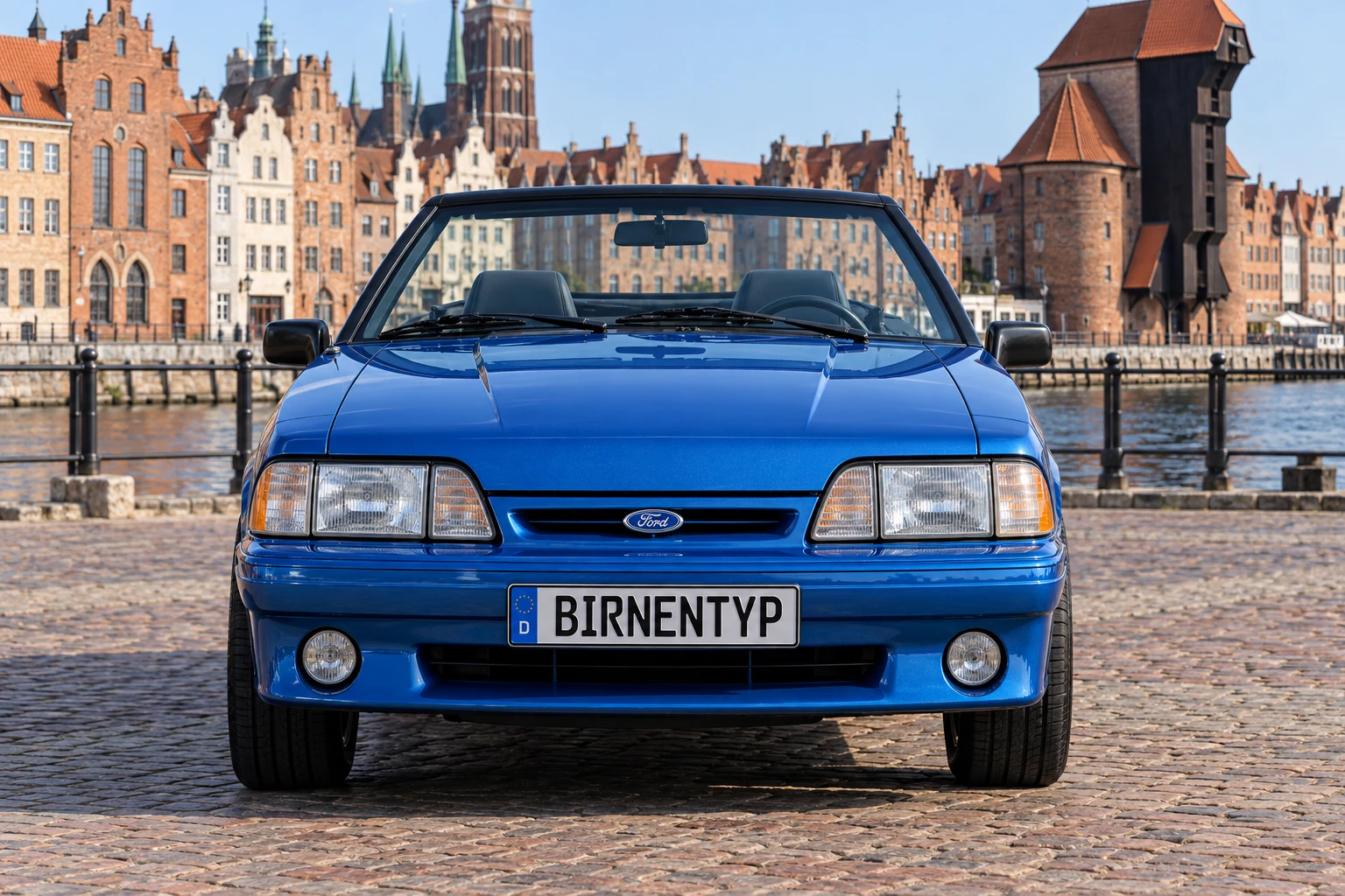 Ford Mustang 3 (mit KI erzeugt)