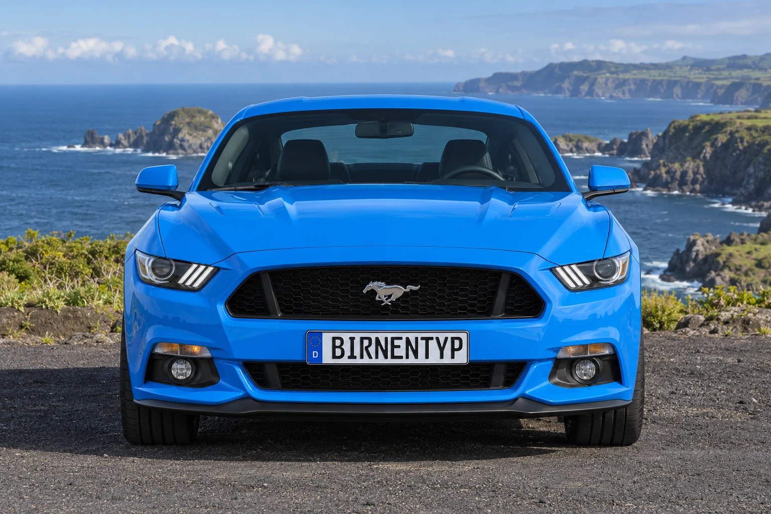 Ford Mustang 6 (mit KI erzeugt)