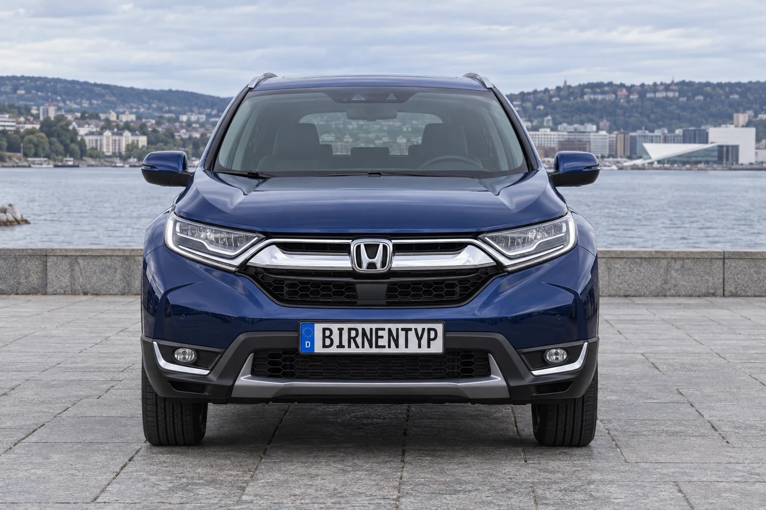 Frontansicht des Honda CR-V 5 (mit KI erzeugt)