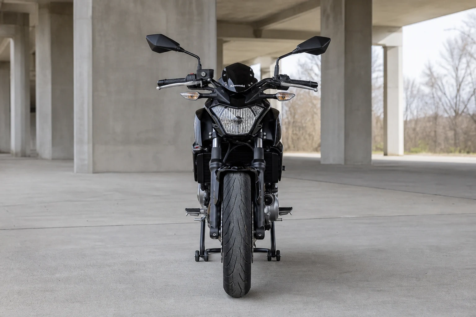 Z-650 Naked (mit KI erzeugt)