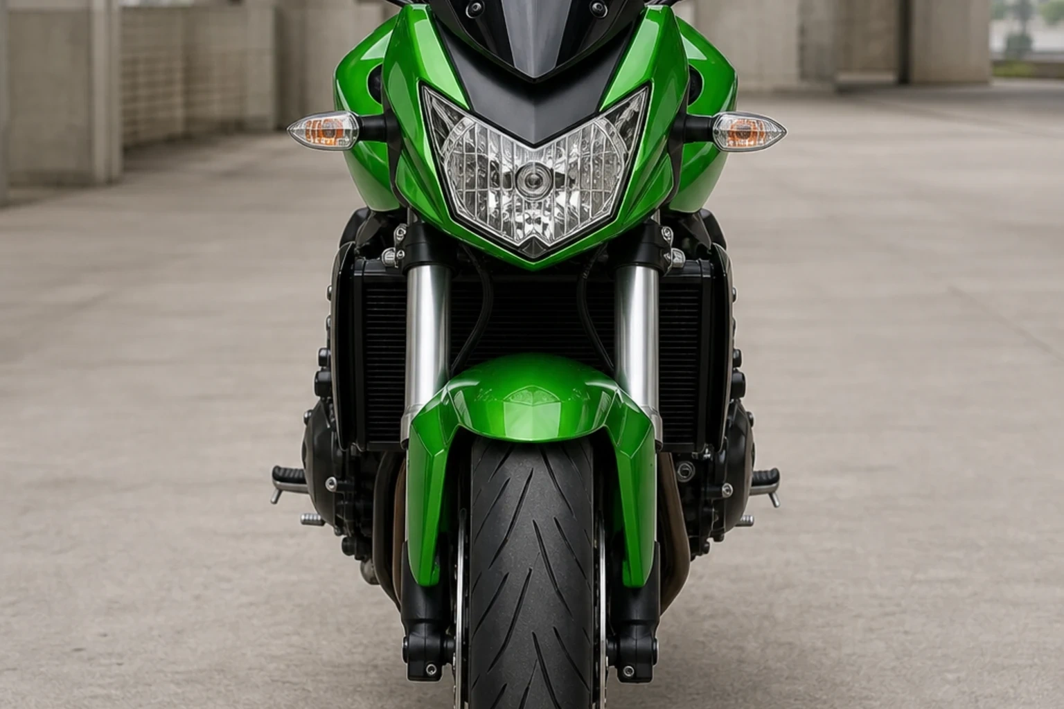 Z-750 Naked (mit KI erzeugt)