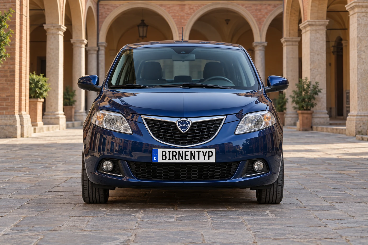 Lancia Ypsilon 3 (mit KI erzeugt)