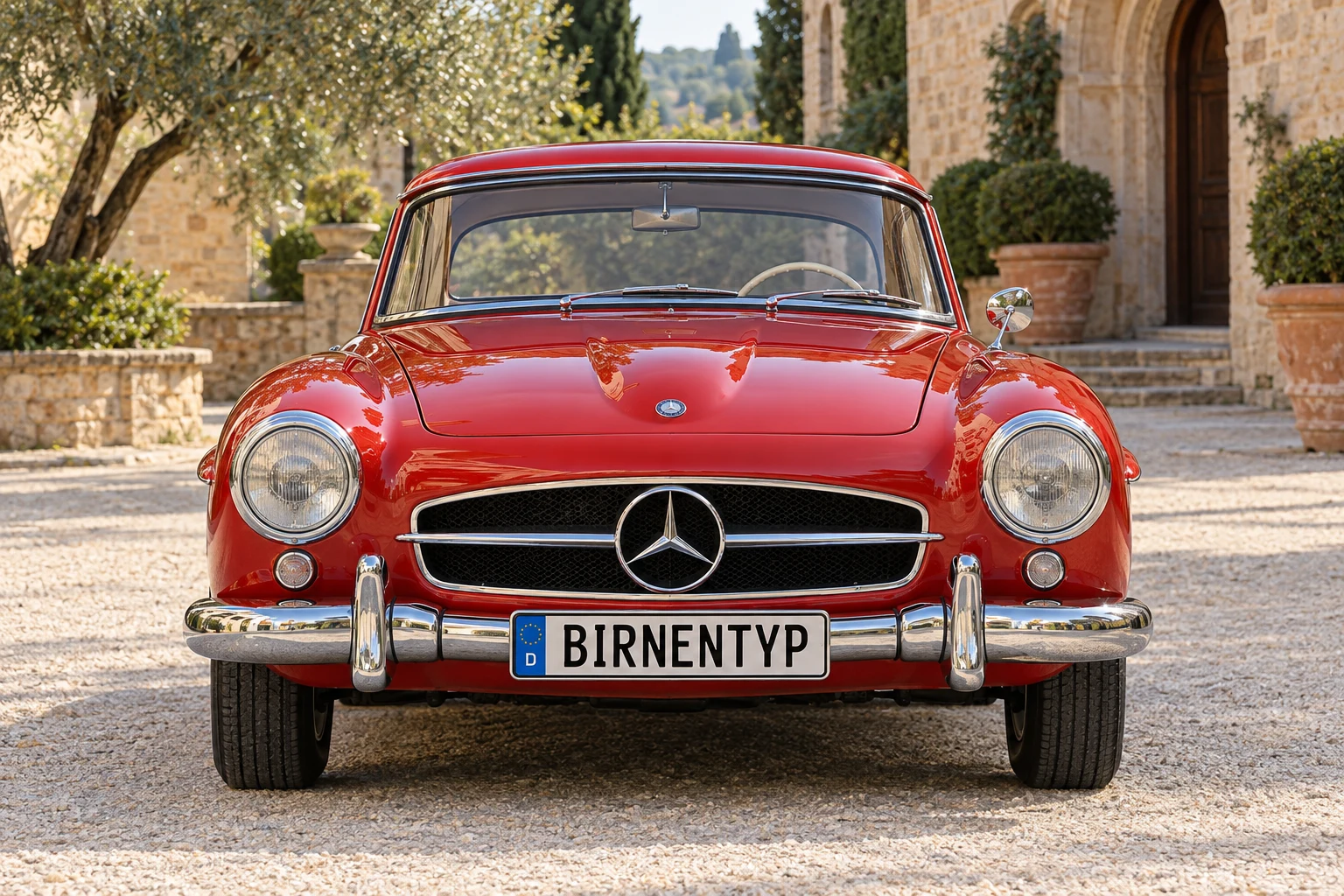 Mercedes-Benz SL Roadster 1 (mit KI erzeugt)