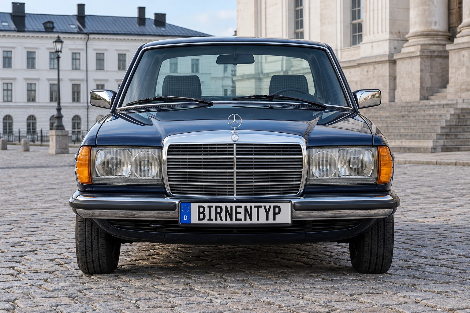 Mercedes-Benz 123 1 (mit KI erzeugt)