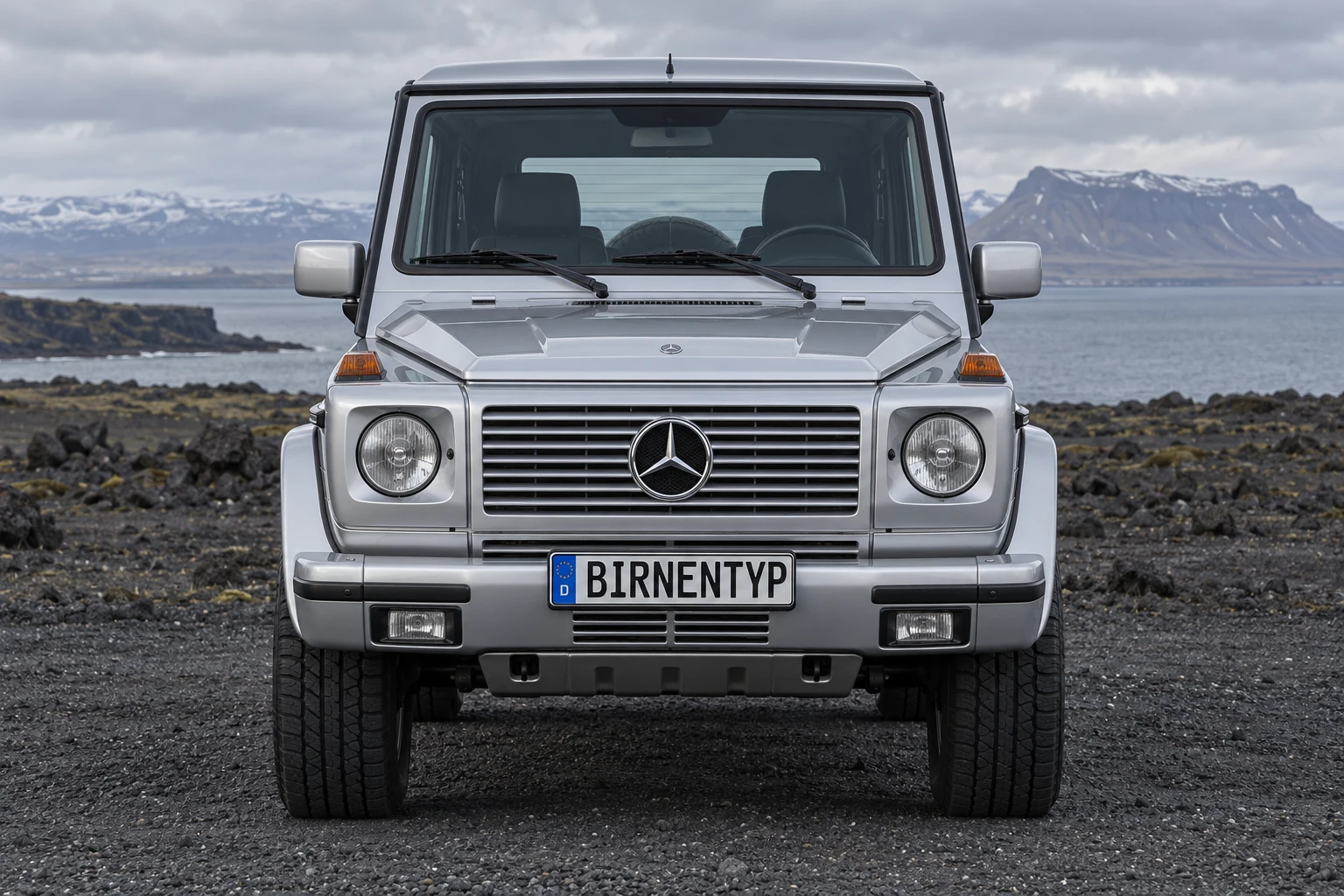 Mercedes-Benz G-Klasse 1-4 (mit KI erzeugt)