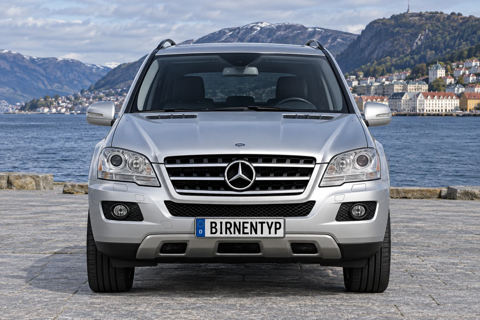 Mercedes-Benz M-Klasse (mit KI erzeugt)