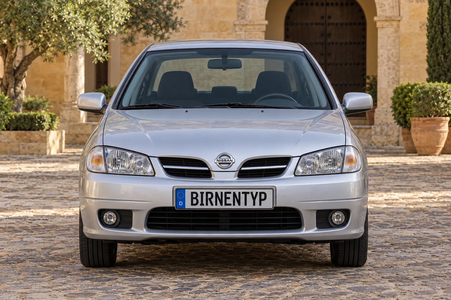 Nissan Almera 2 (mit KI erzeugt)
