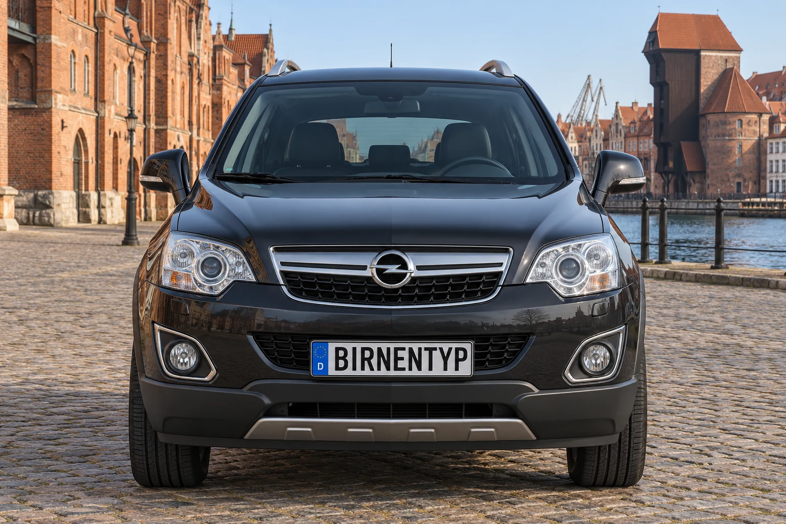 Frontansicht des Opel Antara A (mit KI erzeugt)