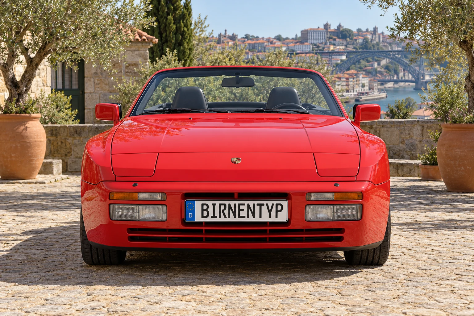 Porsche 944 1 (mit KI erzeugt)