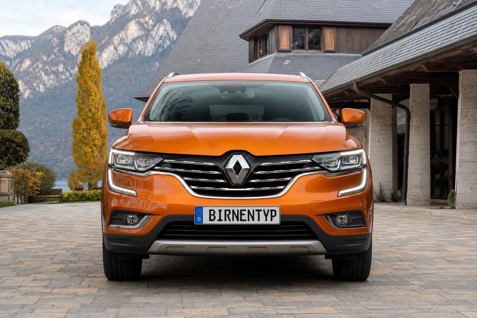 Frontansicht des Renault Koleos 2 (mit KI erzeugt)