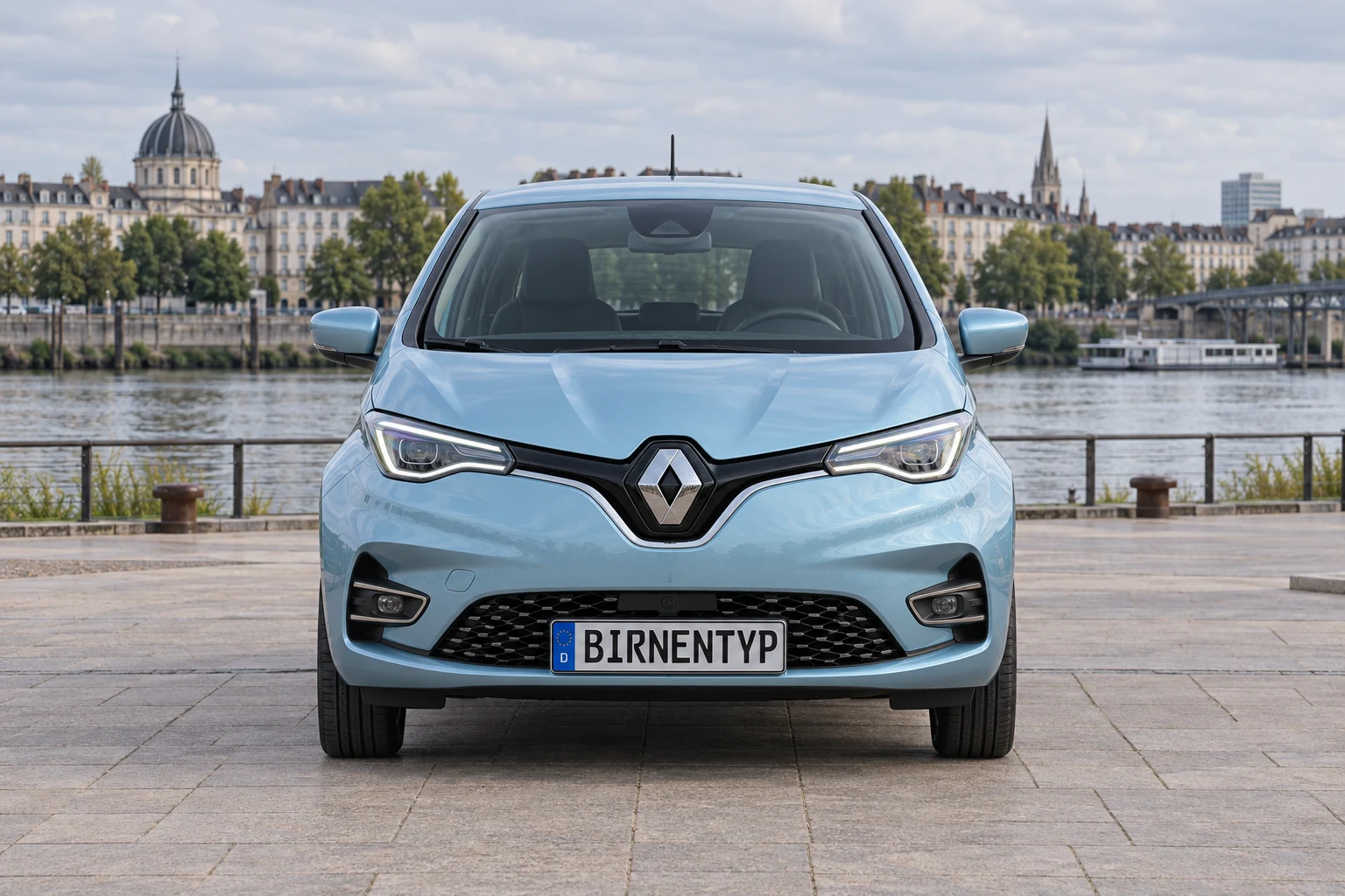 Renault Zoe 1 Facelift (mit KI erzeugt)