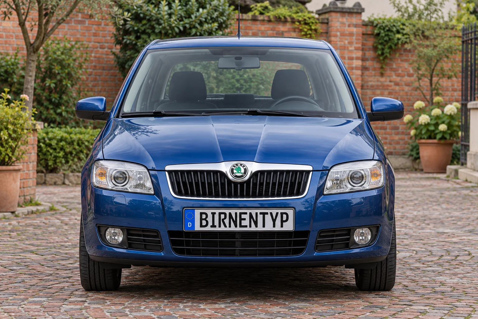 Škoda Fabia (mit KI erzeugt)
