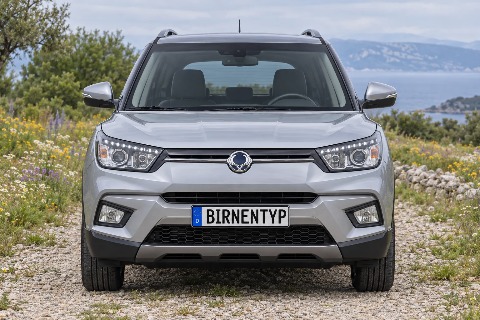 SsangYong XLV / Tivoli 1 (mit KI erzeugt)