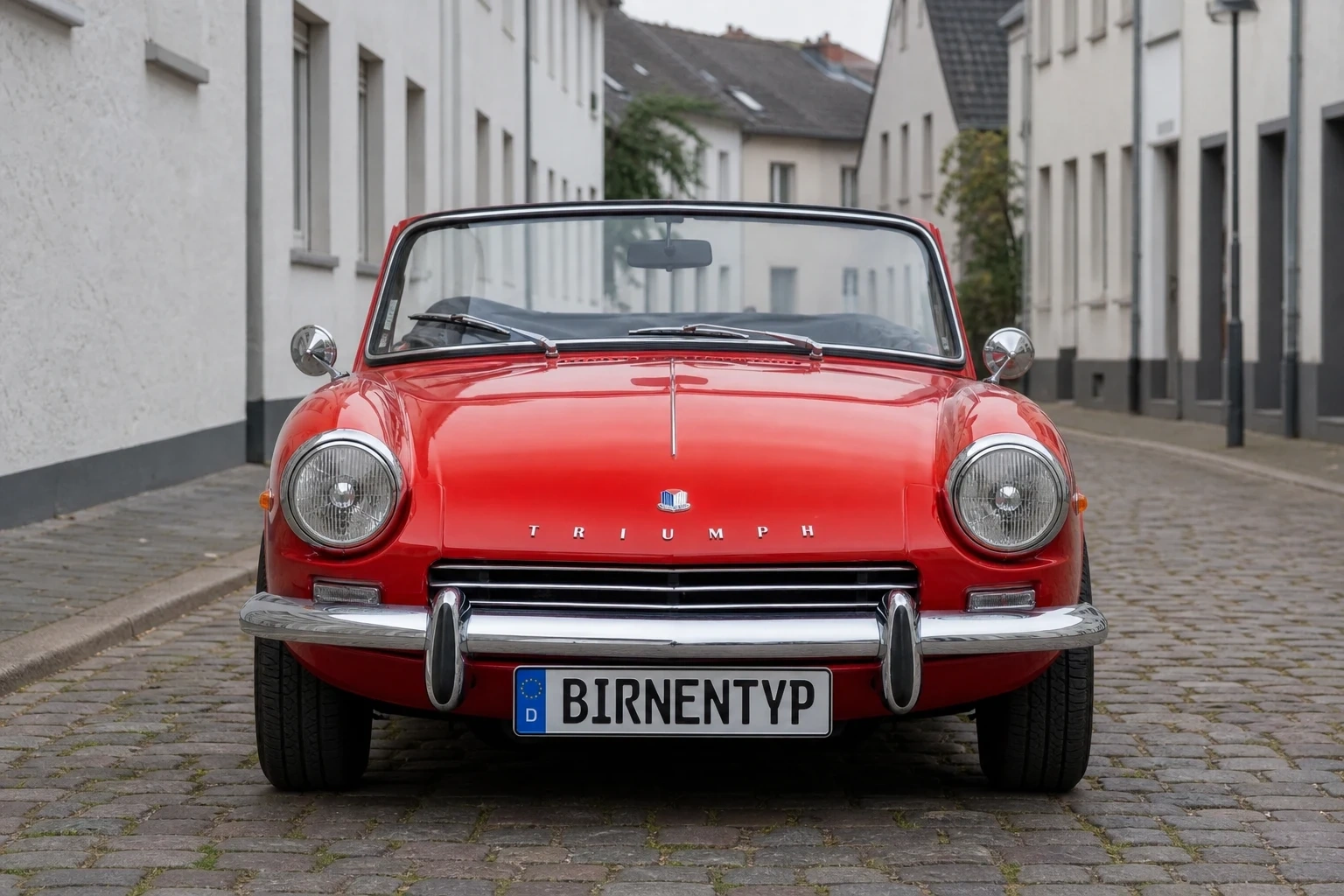 Spitfire Roadster (mit KI erzeugt)