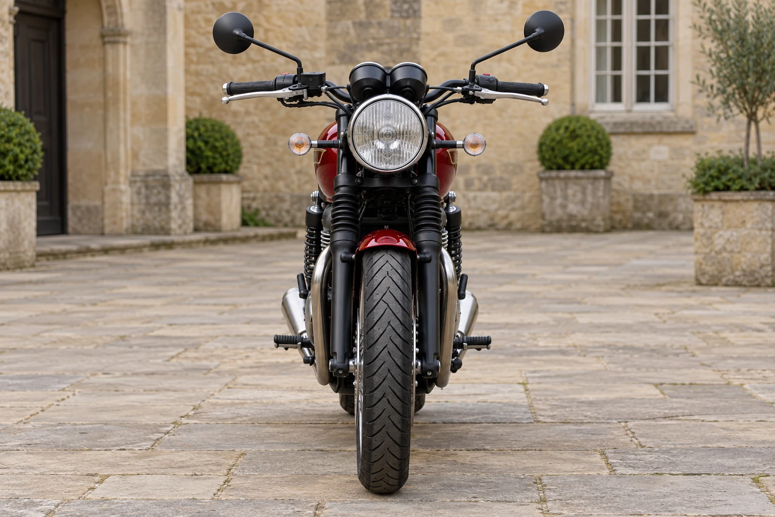 Triumph Street-Twin (mit KI erzeugt)
