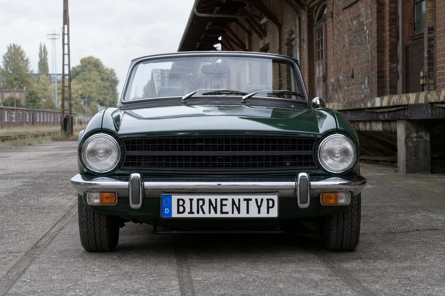 TR6 Roadster (mit KI erzeugt)