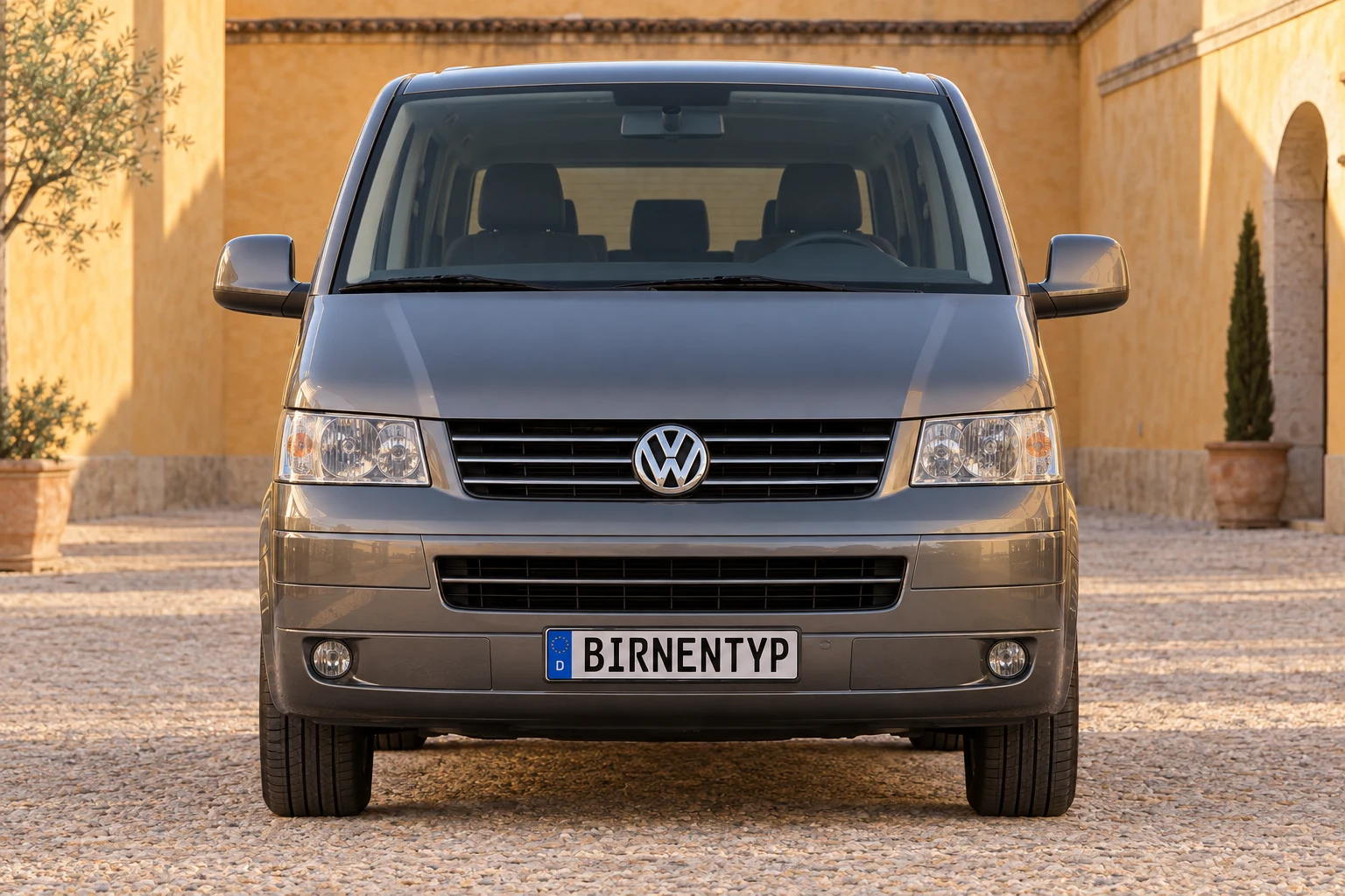 VW T5 vor Facelift (mit KI erzeugt)