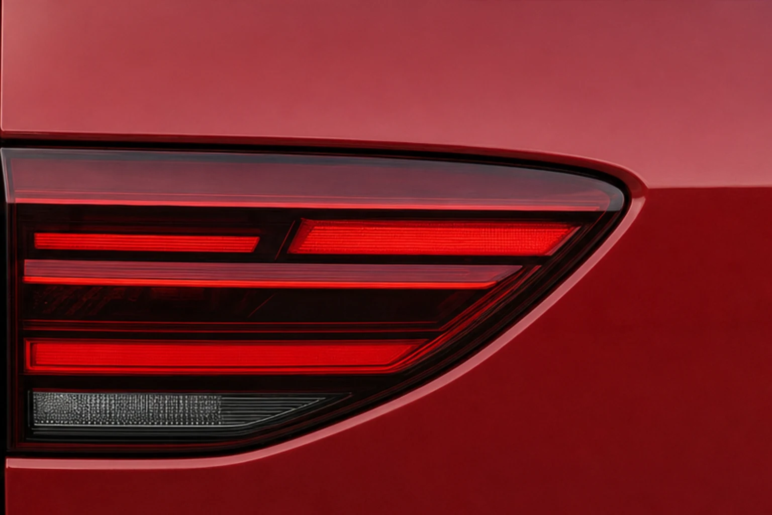 Nebelschlussleuchte des VW Golf 8 (mit KI erzeugt)