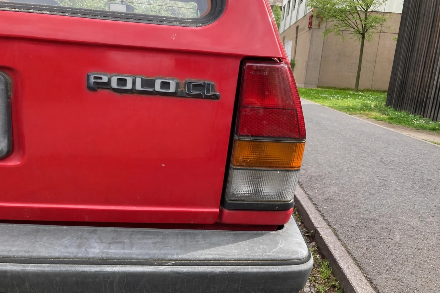 Schlusslicht des VW Polo 2