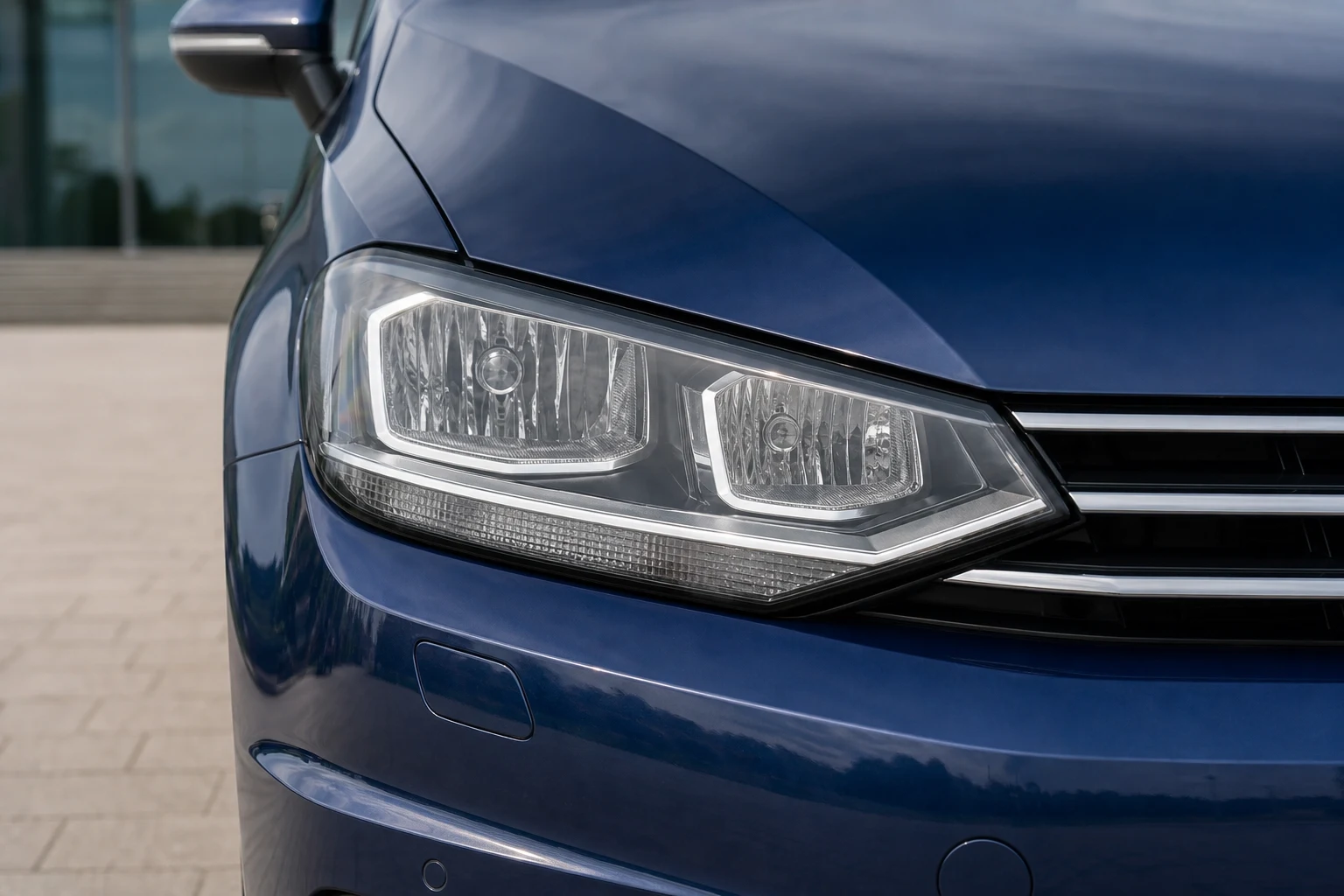 Abblendlicht des VW Touran 2