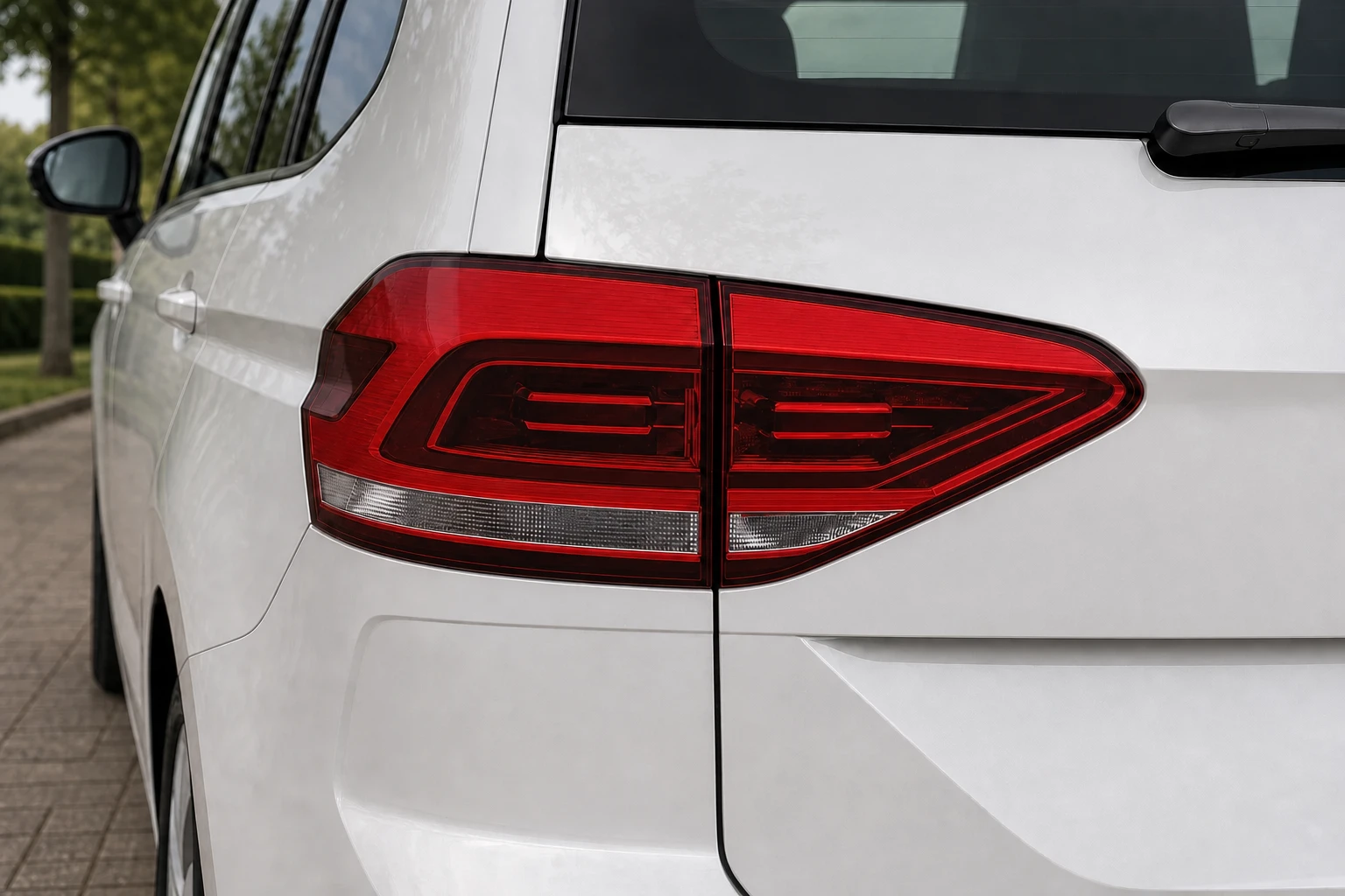 Schlusslicht des VW Touran 2
