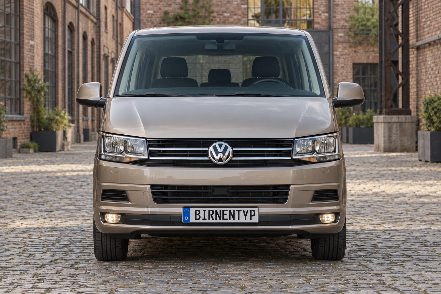 VW T6 vor Facelift (mit KI erzeugt)