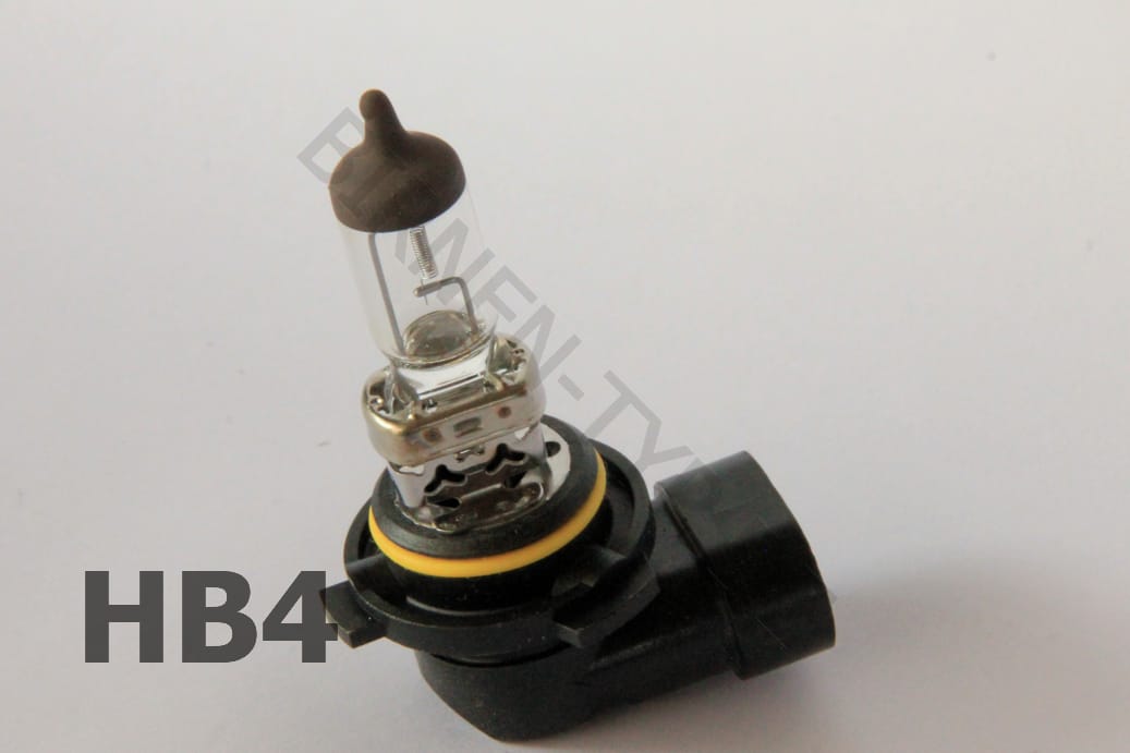 Typische HB4 Birne mit abgewinkeltem Stecker