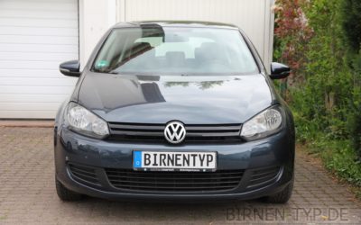 Liste mit allen Birnen für den VW Golf 6 (6. Gen., Typ: AJ5, 2009-2014)