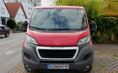 Liste mit allen Birnen für den Fiat Ducato (3. Gen., Typ: 250, 2014-heute)