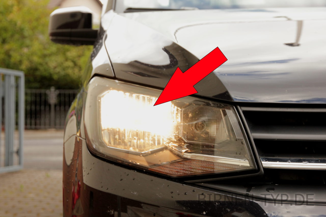 Liste mit allen Birnen für den VW Caddy 4 (4. Gen./GP2 , Typ: 2K, 2015 ...
